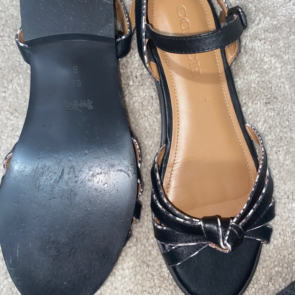 Coach sandals